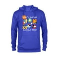 thumbnail image 1 of Disney Mickey & Friends Vacay Mode Family Trip Vacation - Pullover Hoodie for Adults - Customized-Royal, 1 of 5