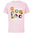 thumbnail image 1 of Disney Mickey & Friends Vacay Mode Family Trip Vacation - Short Sleeve Cotton T-Shirt for Adults - Customized-Soft Pink, 1 of 5