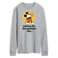 thumbnail image 1 of Disney - Mickey & Friends - Waiting for the Weekend Like - Whistling Music - Men's Long Sleeve T-Shirt, 1 of 5