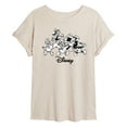 thumbnail image 1 of Disney - Mickey & Friends - We're All Here - Women's Oversized T-Shirt, 1 of 5