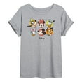 thumbnail image 1 of Disney - Mickey & Friends - We're All Smiles - Women's Oversized T-Shirt, 1 of 5