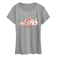 thumbnail image 1 of Disney - Mickey Friends - Women's Short Sleeve Graphic T-Shirt, 1 of 4