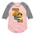 thumbnail image 1 of Disney - Mickey & Goofy - Outdoor Fun - Toddler & Youth Girls Raglan Graphic T-Shirt, 1 of 5