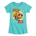 thumbnail image 1 of Disney - Mickey & Goofy - Outdoor Fun - Toddler & Youth Girls Short Sleeve Graphic T-Shirt, 1 of 5
