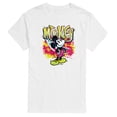 thumbnail image 1 of Disney - Mickey Graffiti  - Men's Short Sleeve Graphic T-Shirt, 1 of 4
