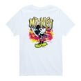 thumbnail image 1 of Disney - Mickey Graffiti - Toddler & Youth Short Sleeve Graphic T-Shirt, 1 of 4