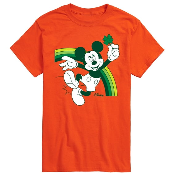 Disney - Mickey Green Rainbow - Men's Short Sleeve Graphic T-Shirt