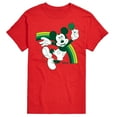 thumbnail image 1 of Disney - Mickey Green Rainbow - Men's Short Sleeve Graphic T-Shirt, 1 of 5