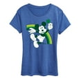 thumbnail image 1 of Disney - Mickey Green Rainbow - Women's Short Sleeve Graphic T-Shirt, 1 of 5