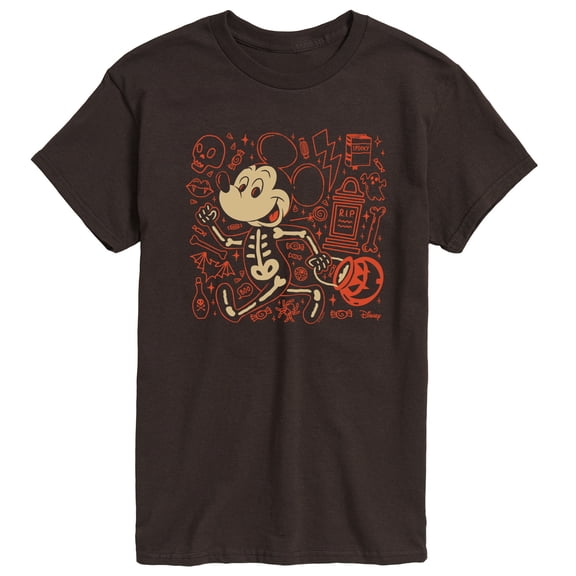 Disney - Mickey Hallow Doodles - Men's Short Sleeve Graphic T-Shirt