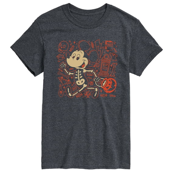 Disney - Mickey Hallow Doodles - Men's Short Sleeve Graphic T-Shirt