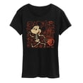 thumbnail image 1 of Disney - Mickey Hallow Doodles - Women's Short Sleeve Graphic T-Shirt, 1 of 4