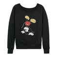 thumbnail image 1 of Disney - Mickey Handstand - Women's French Terry Long Sleeve Pullover, 1 of 4