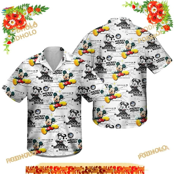 Disney Mickey Hawaiian Shirt