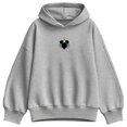 thumbnail image 1 of Disney - Mickey Head Bday Hat Oversized Fleece Hoodie Sweatshirt, 1 of 3