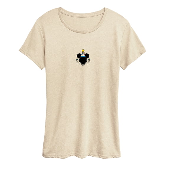 Disney - Mickey Head Bday Hat Short Sleeve Graphic T-Shirt