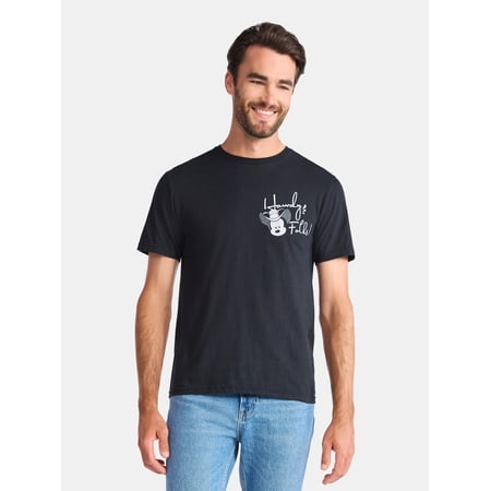 Mickey Mouse Disney Mickey Mouse Howdy Folks Men's and Big Men's Graphic Tee, Sizes S-3XL