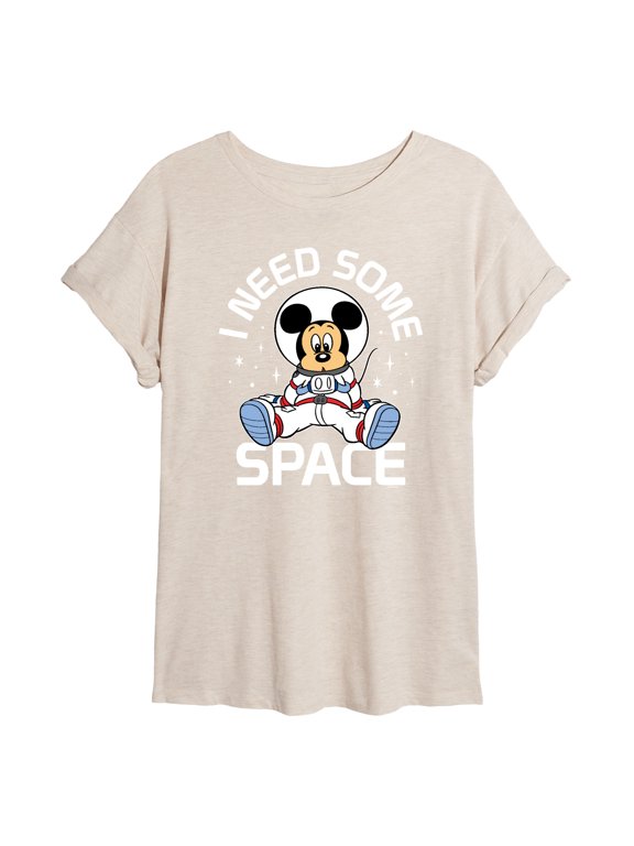 - Mickey I Need Some Space Women's Relaxed Fit T-Shirt