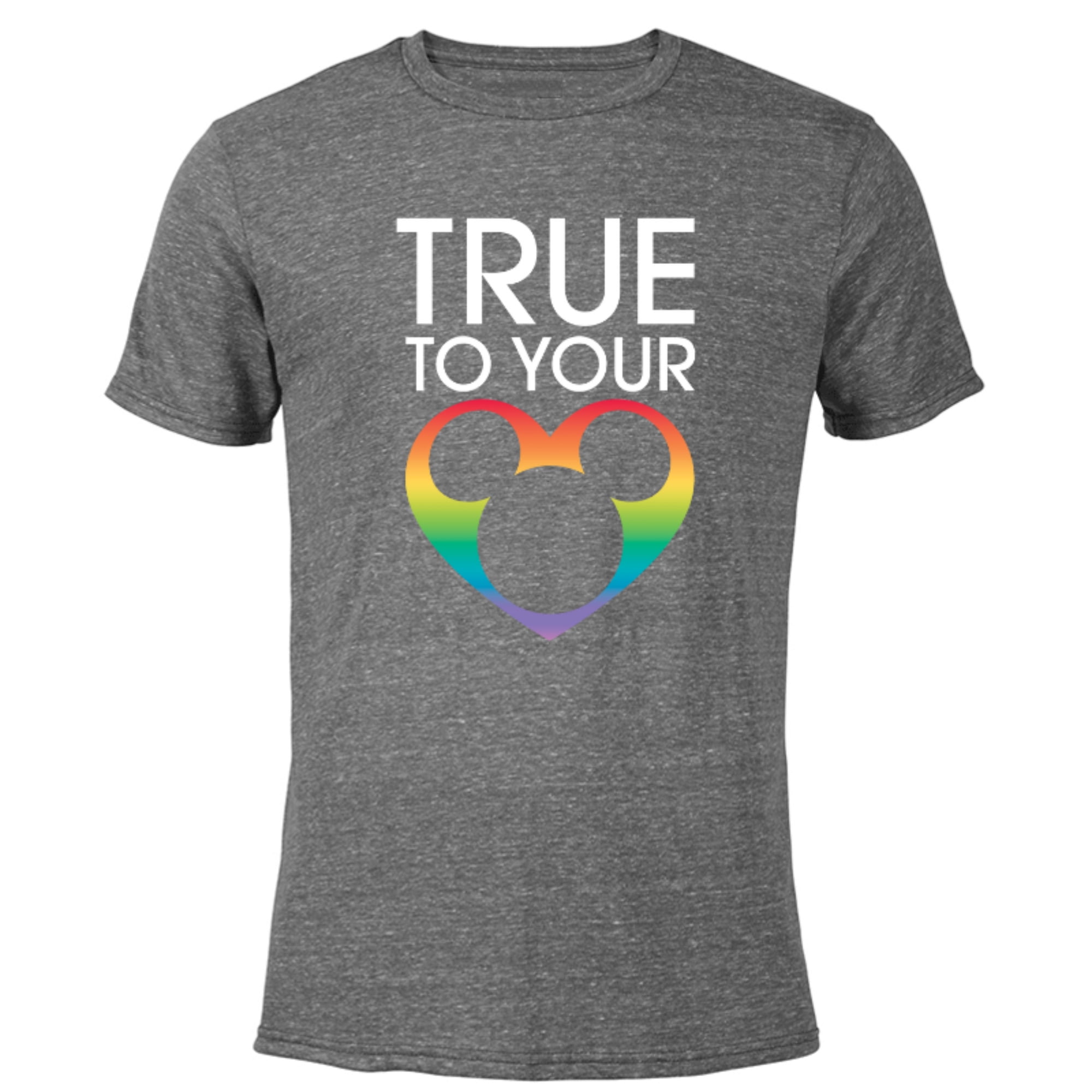 Disney Mickey Icon True to Your Heart Pride - Short Sleeve Blended T ...
