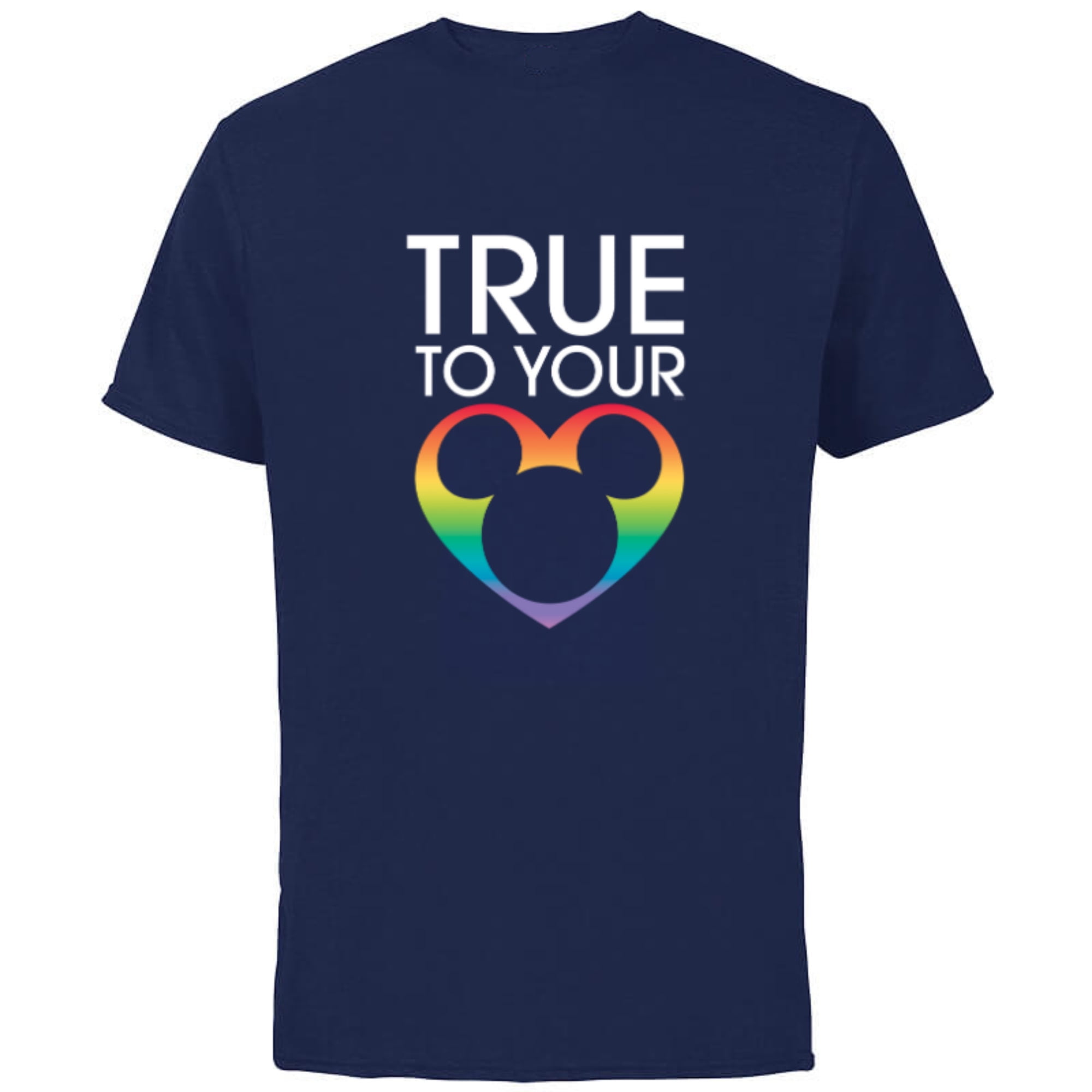 Disney Mickey Icon True to Your Heart Pride - Short Sleeve Cotton T ...