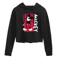 thumbnail image 1 of Disney - Mickey Iconic - Juniors Cropped Pullover Hoodie, 1 of 5