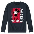thumbnail image 1 of Disney - Mickey Iconic - Men's Crew Neck Fleece Pullover, 1 of 4