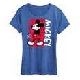 thumbnail image 1 of Disney - Mickey Iconic - Women's Short Sleeve Graphic T-Shirt, 1 of 4