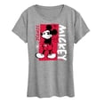 thumbnail image 1 of Disney - Mickey Iconic - Women's Short Sleeve Graphic T-Shirt, 1 of 4