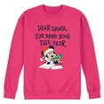 thumbnail image 1 of Disney - Mickey Ive Been Good - Men's Crew Fleece Sweatshirt Sweatshirt, 1 of 4