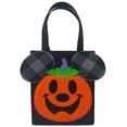thumbnail image 1 of Disney Mickey Jack-o'-Lantern Light-Up Halloween Candy Bag New with Tag, 1 of 3