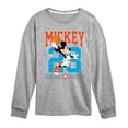 thumbnail image 1 of Disney - Mickey Jump Shot - Toddler & Youth Long Sleeve Graphic T-Shirt, 1 of 5