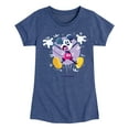 thumbnail image 1 of Disney - Mickey Jump - Youth Girls Short Sleeve Graphic T-Shirt, 1 of 5