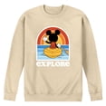 thumbnail image 1 of Disney - Mickey Kayak Explore - Men's Crew Fleece Sweatshirt, 1 of 3