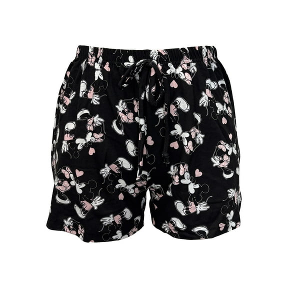 Disney Mickey Kiss All Over Print Junior Lounge Short