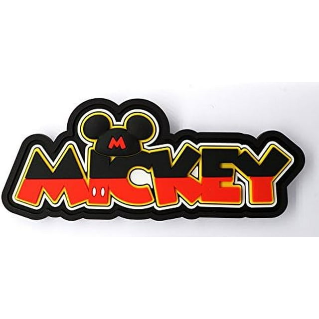 Disney Mickey Logo Soft Touch Fridge Mickey Logo Disney