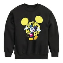 Disney - Mickey Logo - Toddler & Youth Crewneck Fleece Sweatshirt