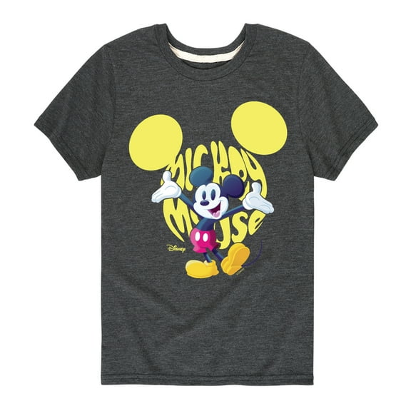Disney - Mickey Logo - Toddler & Youth Short Sleeve Graphic T-Shirt