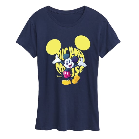 Disney - Mickey Logo - Women's Short Sleeve Graphic T-Shirt