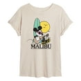 thumbnail image 1 of Disney - Mickey Malibu Beach - Women's Oversized T-Shirt, 1 of 5