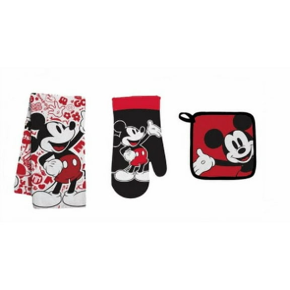 Disney Mickey Classic Wear, 3 Piece Towel Set