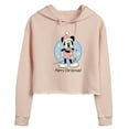 thumbnail image 1 of Disney - Mickey Merry Christmas - Juniors Cropped Pullover Hoodie, 1 of 5