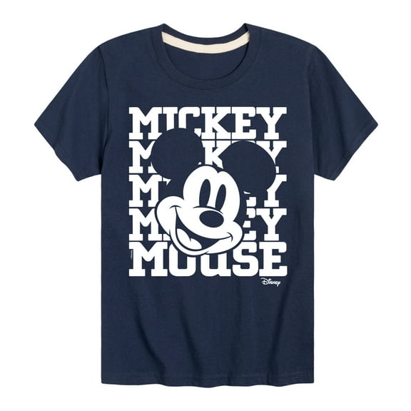 Disney - Mickey, Mickey, Mickey Mouse - Youth Short Sleeve Graphic T-Shirt