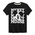 thumbnail image 1 of Disney - Mickey, Mickey, Mickey Mouse - Youth Short Sleeve Graphic T-Shirt, 1 of 5