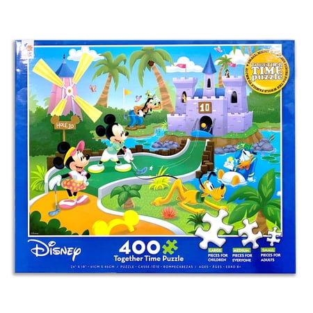Disney - Mickey Miniature Golf - Together Time 400 Piece Puzzle