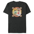 thumbnail image 1 of Disney Mickey Minnie 2024 Happy Lunar New Year of the Dragon - Short Sleeve Blended T-Shirt for Adults - Customized-Dark Heather, 1 of 5