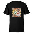 thumbnail image 1 of Disney Mickey Minnie 2024 Happy Lunar New Year of the Dragon - Short Sleeve T-Shirt for Kids - Customized-Black, 1 of 5