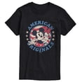 thumbnail image 1 of Disney - Mickey & Minnie American Originals - Men's Short Sleeve Graphic T-Shirt, 1 of 5