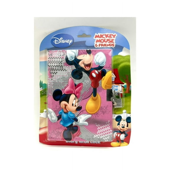 Disney Mickey & Minnie Celebrations Diary with lock