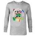 thumbnail image 1 of Disney Mickey & Minnie Christmas Always Merry & Bright - Long Sleeve T-Shirt for Men - Customized-Athletic Heather, 1 of 5