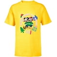 thumbnail image 1 of Disney Mickey & Minnie Christmas Always Merry & Bright - Short Sleeve T-Shirt for Kids - Customized-Yellow, 1 of 5